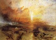 Joseph Mallord William Turner The slave ship oil